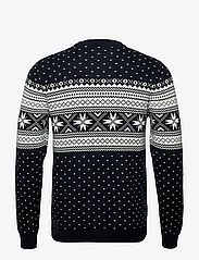 Selected Homme - SLHCLAUS LS KNIT CREW NECK W - rund hals - sky captain - 1