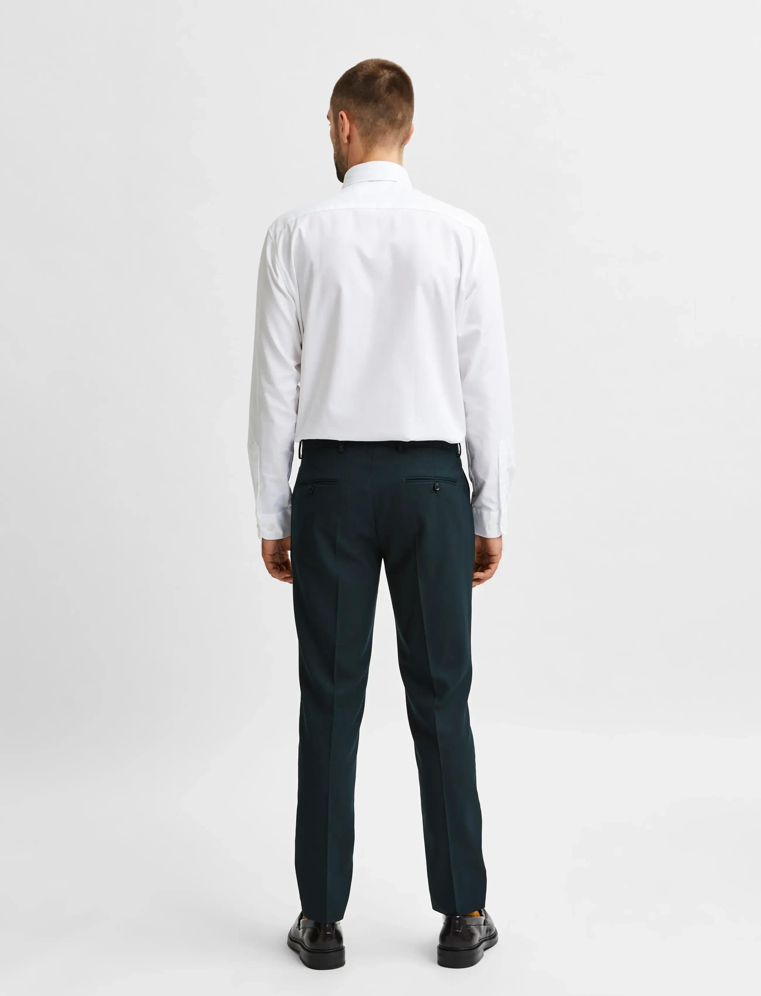 Selected - SLMREGETHAN SHIRT LS CLASSIC NOOS - formelle hemden - bright white - 3