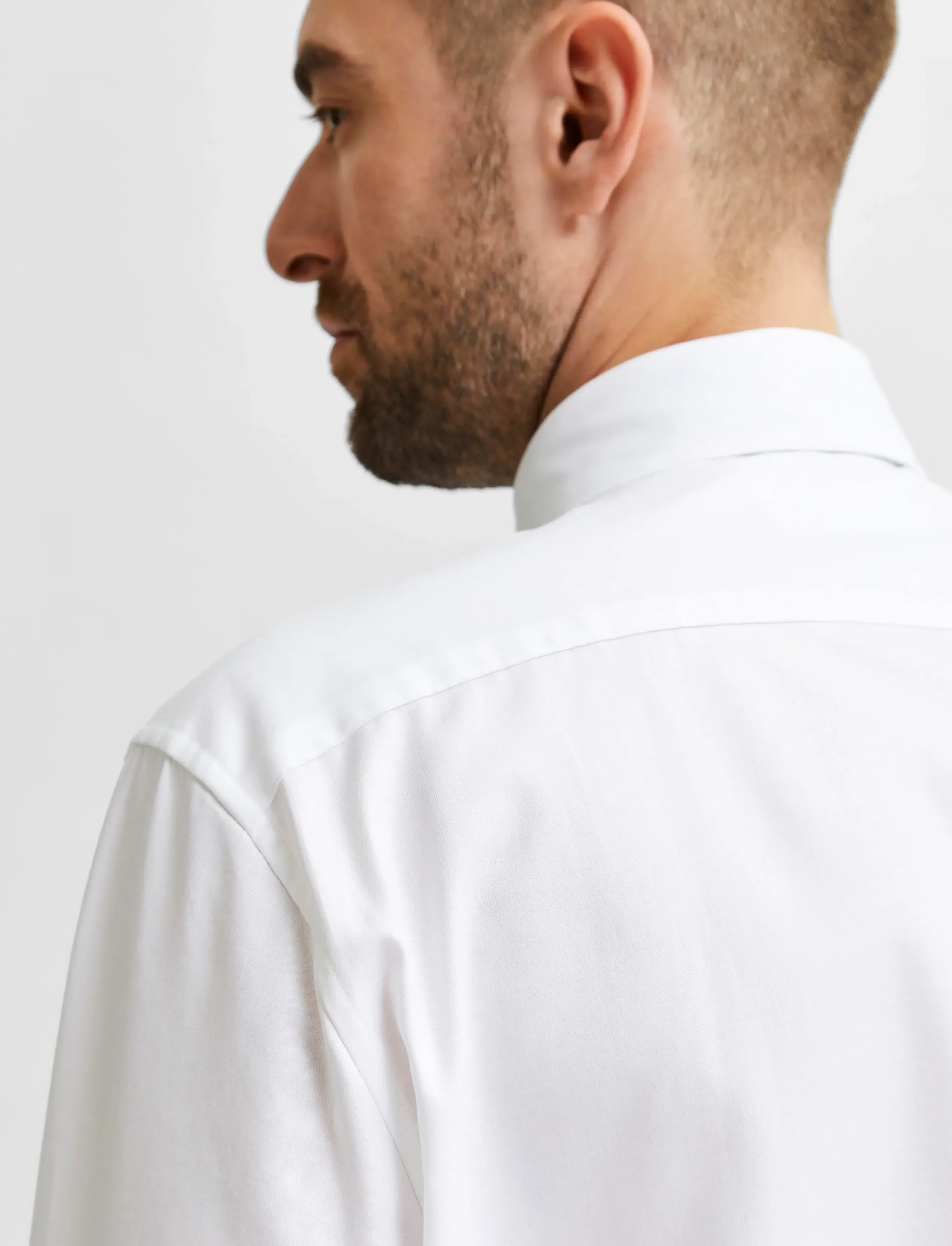 Selected - SLMREGETHAN SHIRT LS CLASSIC NOOS - formelle hemden - bright white - 4