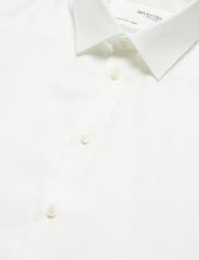 Selected Homme - SLHREGETHAN SHIRT LS CLASSIC NOOS - tavalised t-särgid - bright white - 3