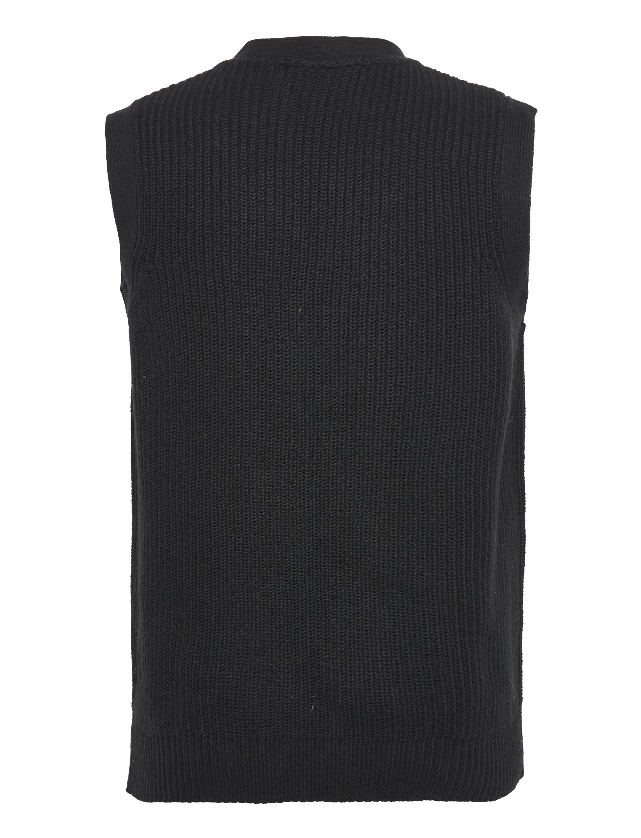 Selected Homme - SLHUTAH KNIT VEST B - black - 1