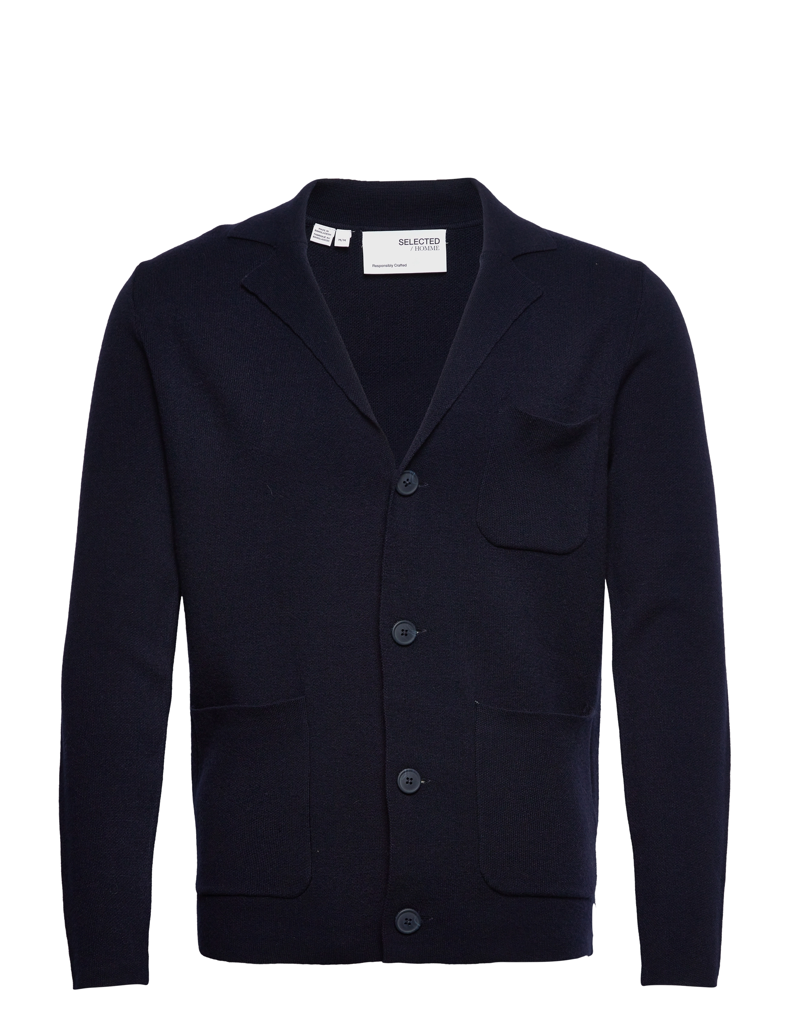 Selected Homme - SLHTORONTO LS KNIT BLAZER B - sky captain - 0