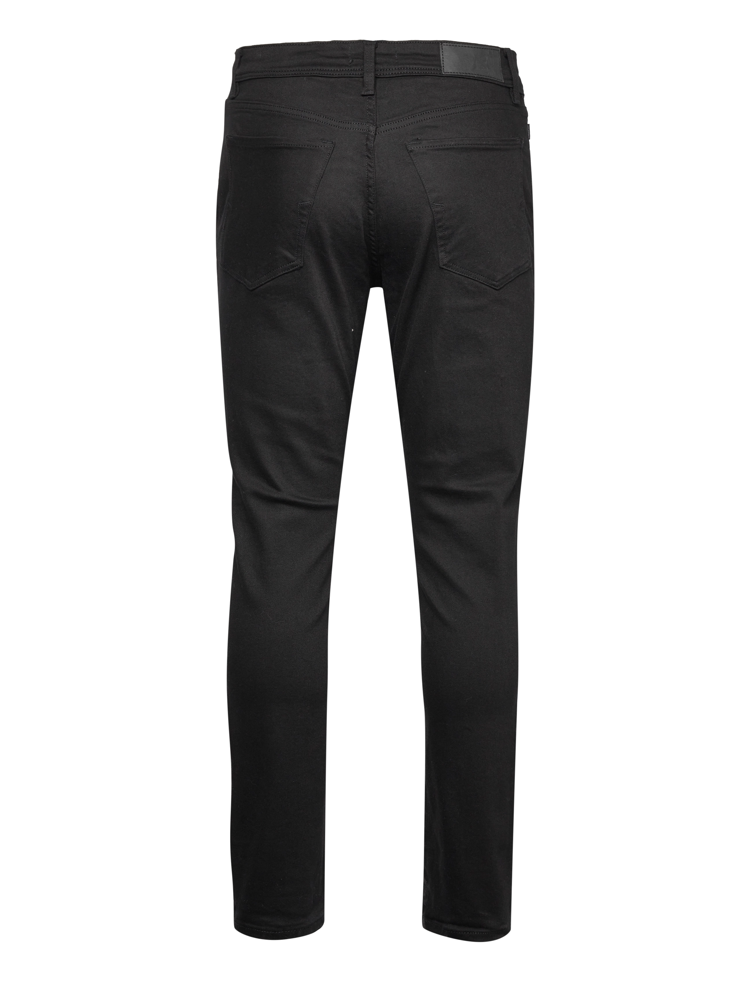 Selected Homme - SLHSTRAIGHT-SCOTT 24001 BLCK ST JNS - black denim - 1