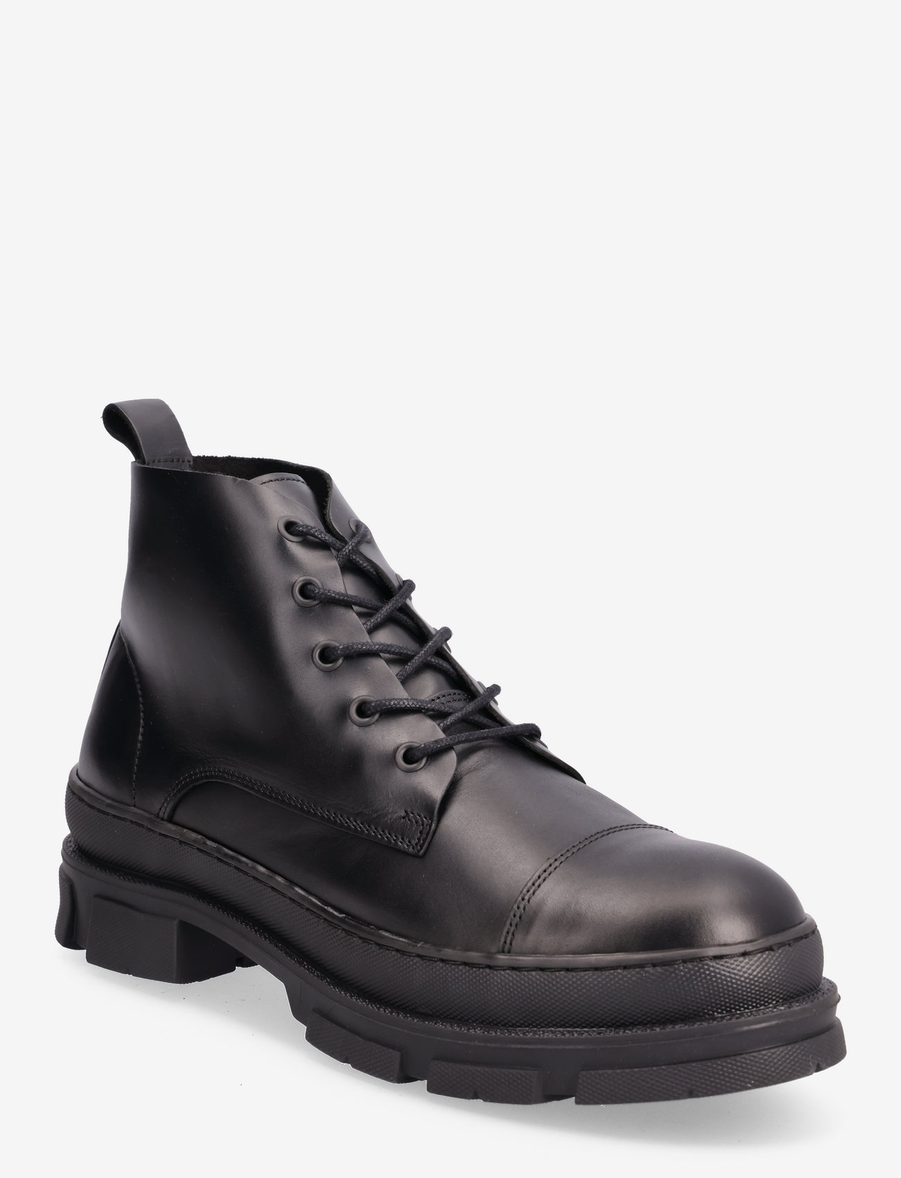 Selected Slhwayne Leather Lace-up Boot - Veter schoenen -