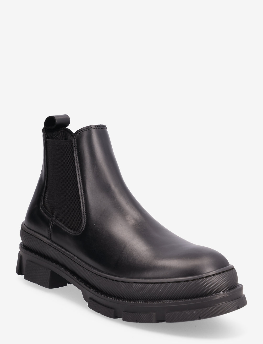 Selected Homme Slhwayne Leather Chelsea Boot B Black Black