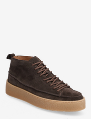 Selected Homme - SLHCRISTER SUEDE BOOT B - kõrge säärega tossud - demitasse - 0