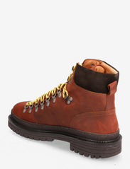 Selected Homme - SLHLANDON LEATHER HIKING BOOT B - winter boots - cognac - 2
