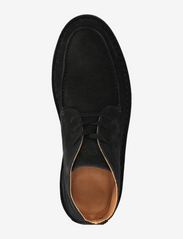 Selected Homme - SLHRIGA NEW SUEDE MOC-TOE CHUKKA B - desert boots - black - 3