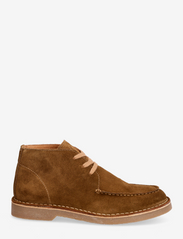 Selected Homme - SLHRIGA NEW SUEDE MOC-TOE CHUKKA B - aavikkokengät - tobacco brown - 1