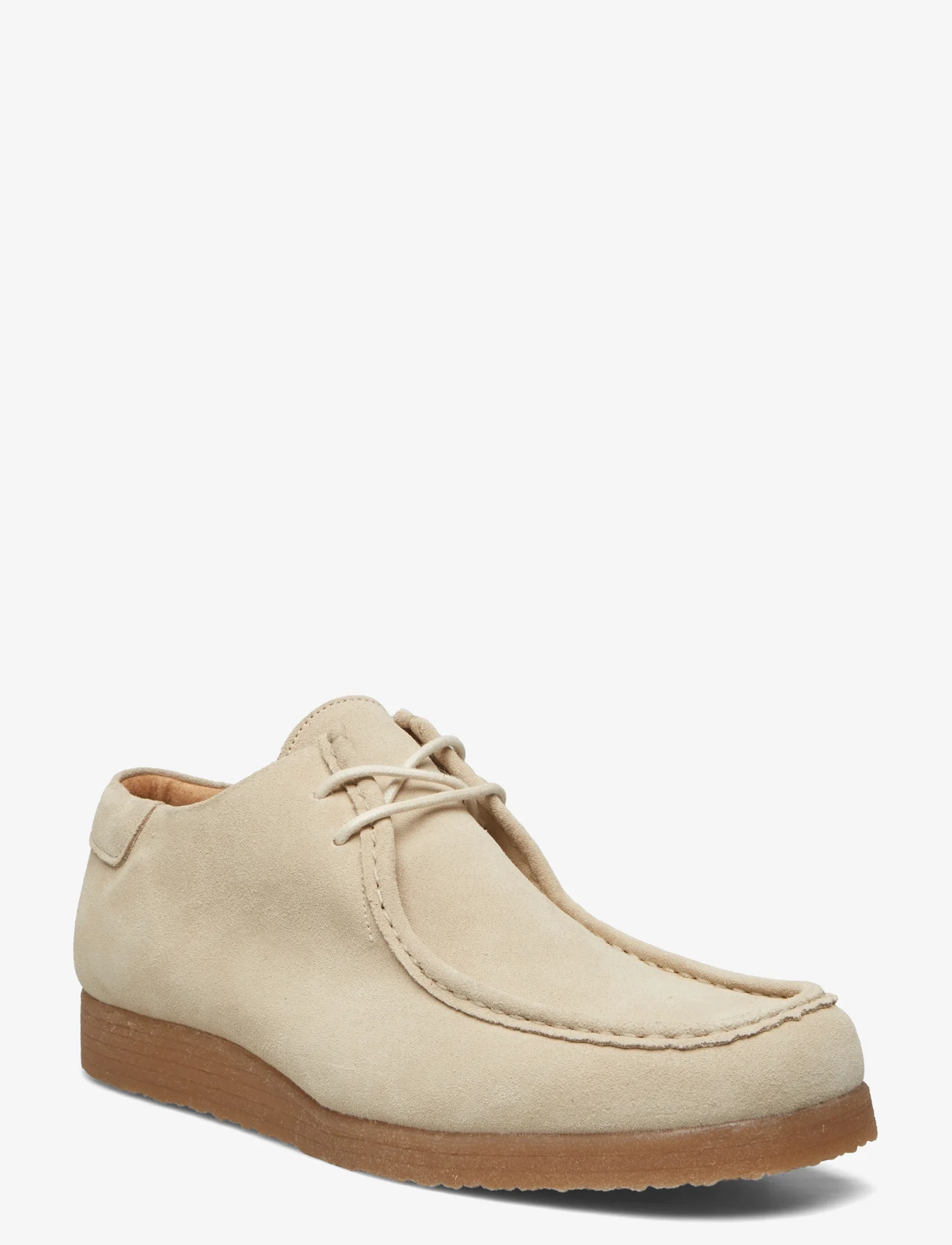 Selected Homme - SLHCHRISTOPHER NEW SUEDE MOC-TOE SHOE B - boots - oatmeal - 0