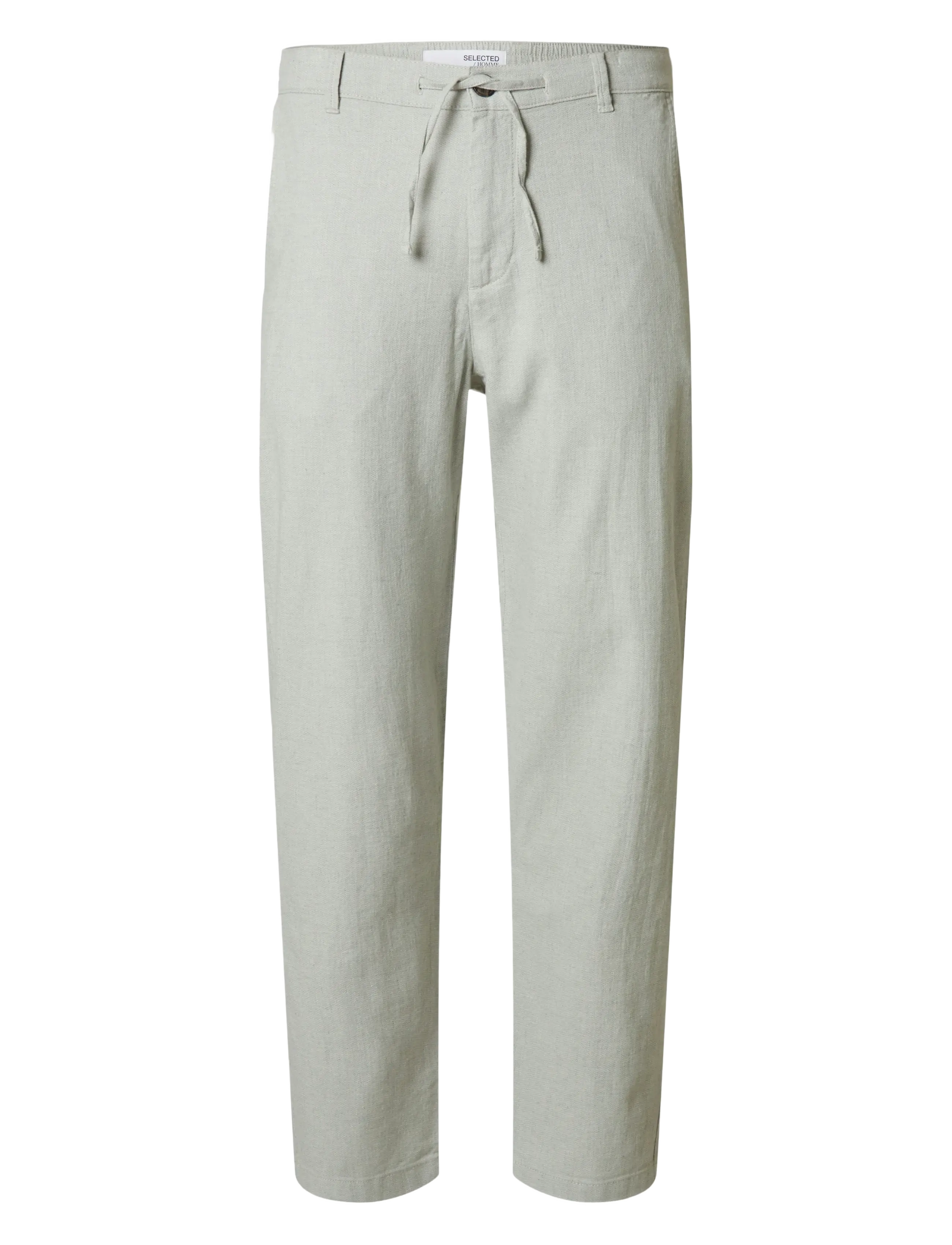Selected SLM172-SLIMTAPE BRODY LINEN BLD PNT NOOS - Kleidung - ICEBERG GREEN / green