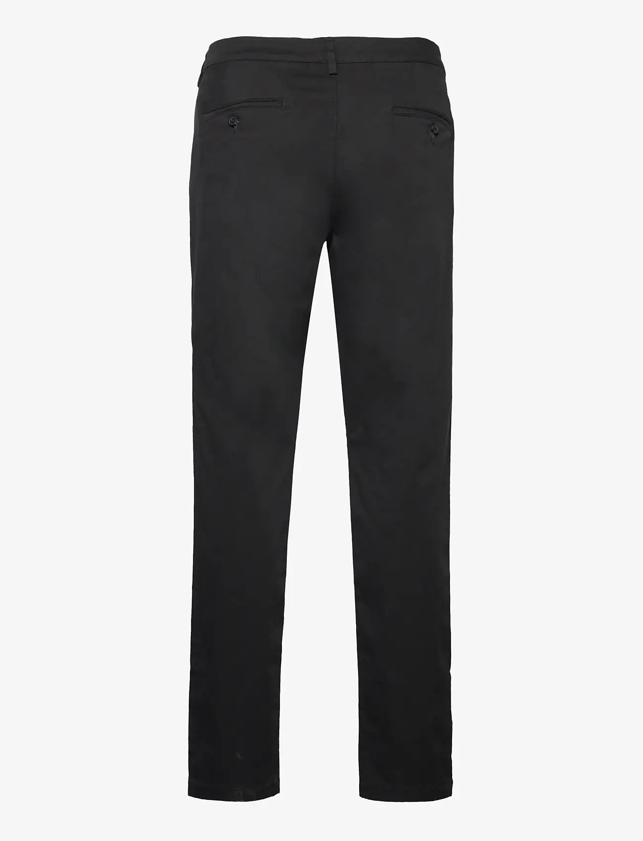 Selected - SLH175-SLIM NEW MILES FLEX PANT NOOS - chino püksid - black - 1