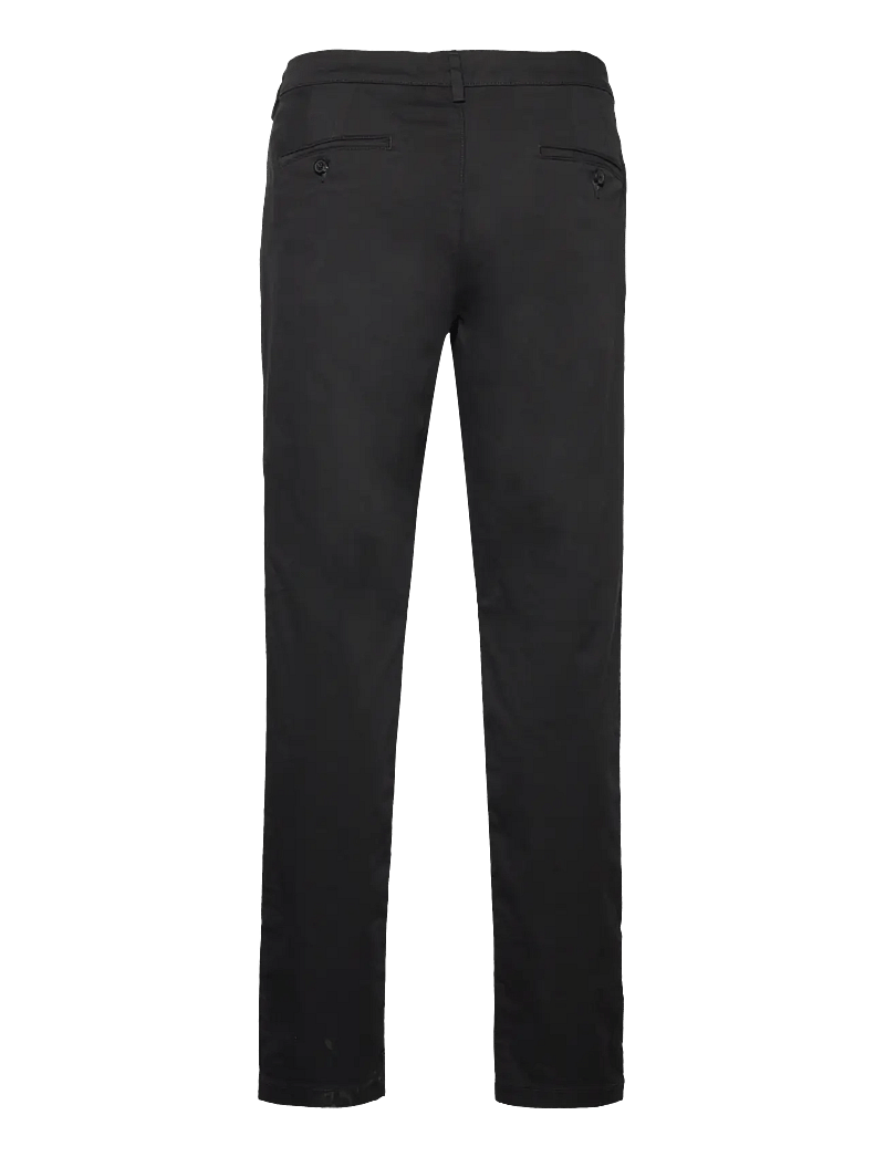 Selected - SLH175-SLIM NEW MILES FLEX PANT NOOS - chino püksid - black - 1