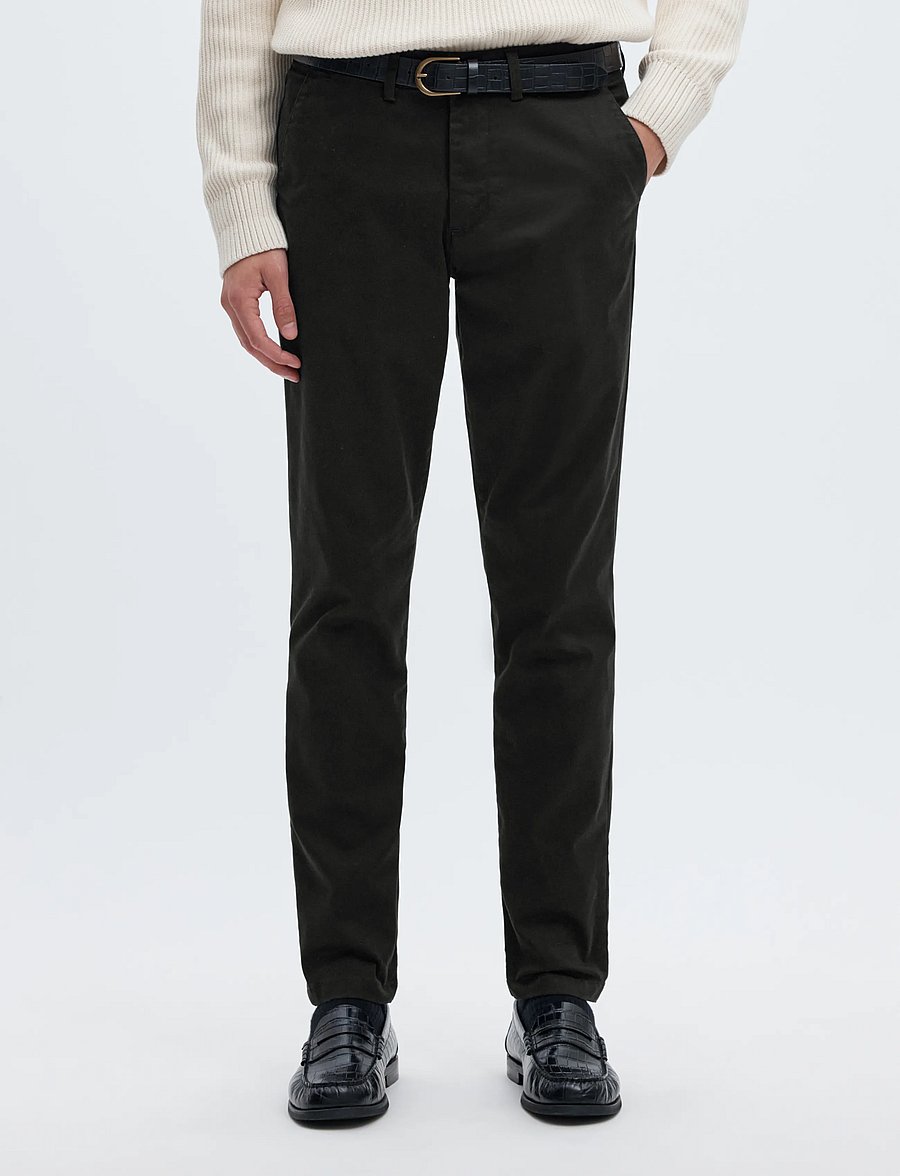 Selected - SLM175-SLIM NEW MILES FLEX PANT NOOS - chino-püksid - black - 2