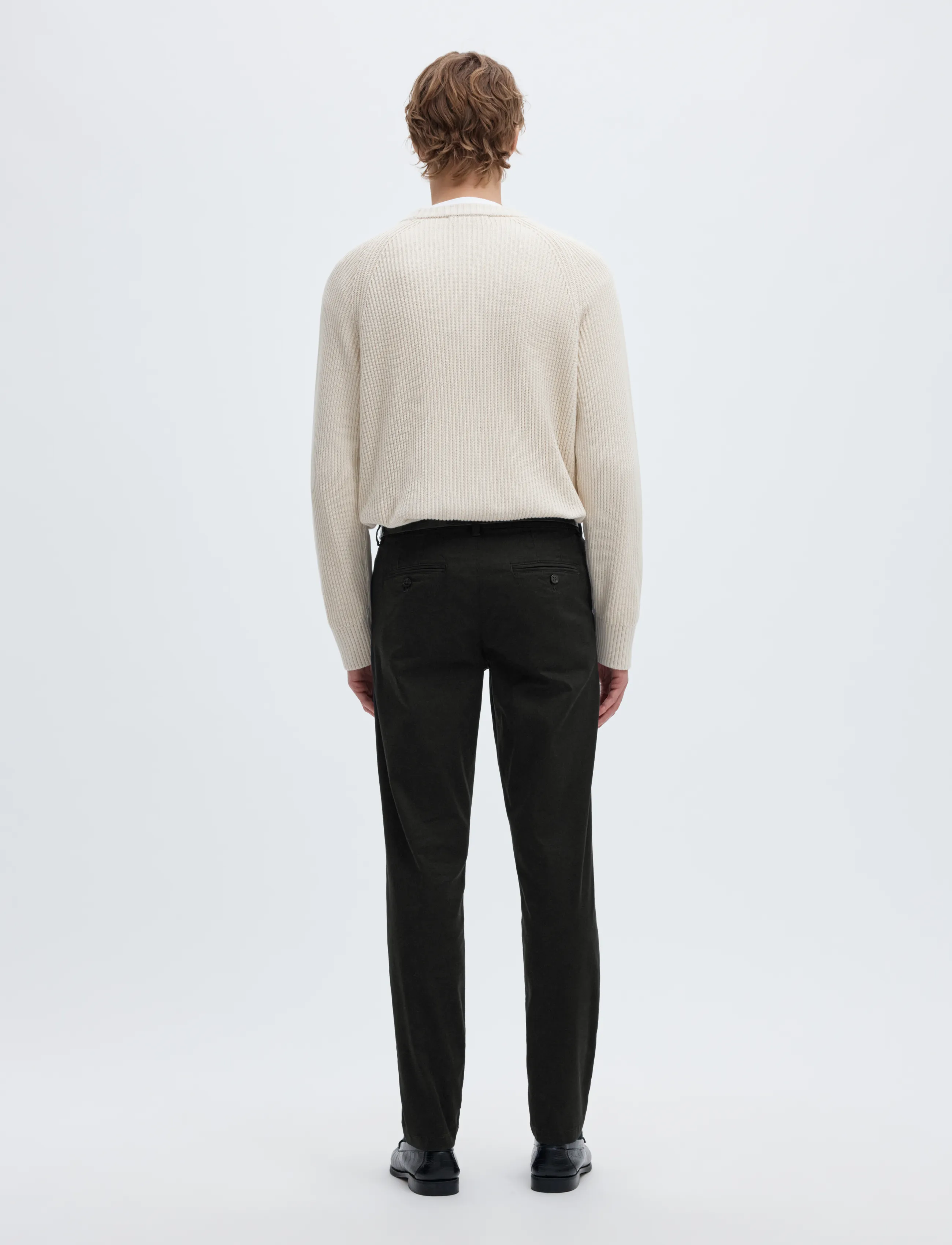 Selected - SLM175-SLIM NEW MILES FLEX PANT NOOS - chino-püksid - black - 3