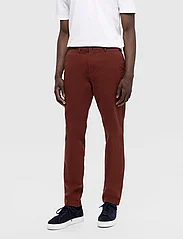 Selected Homme - SLH175-SLIM NEW MILES FLEX PANT NOOS - chinos - cherry mahogany - 1