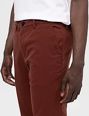 Selected Homme - SLH175-SLIM NEW MILES FLEX PANT NOOS - chinos - cherry mahogany - 4