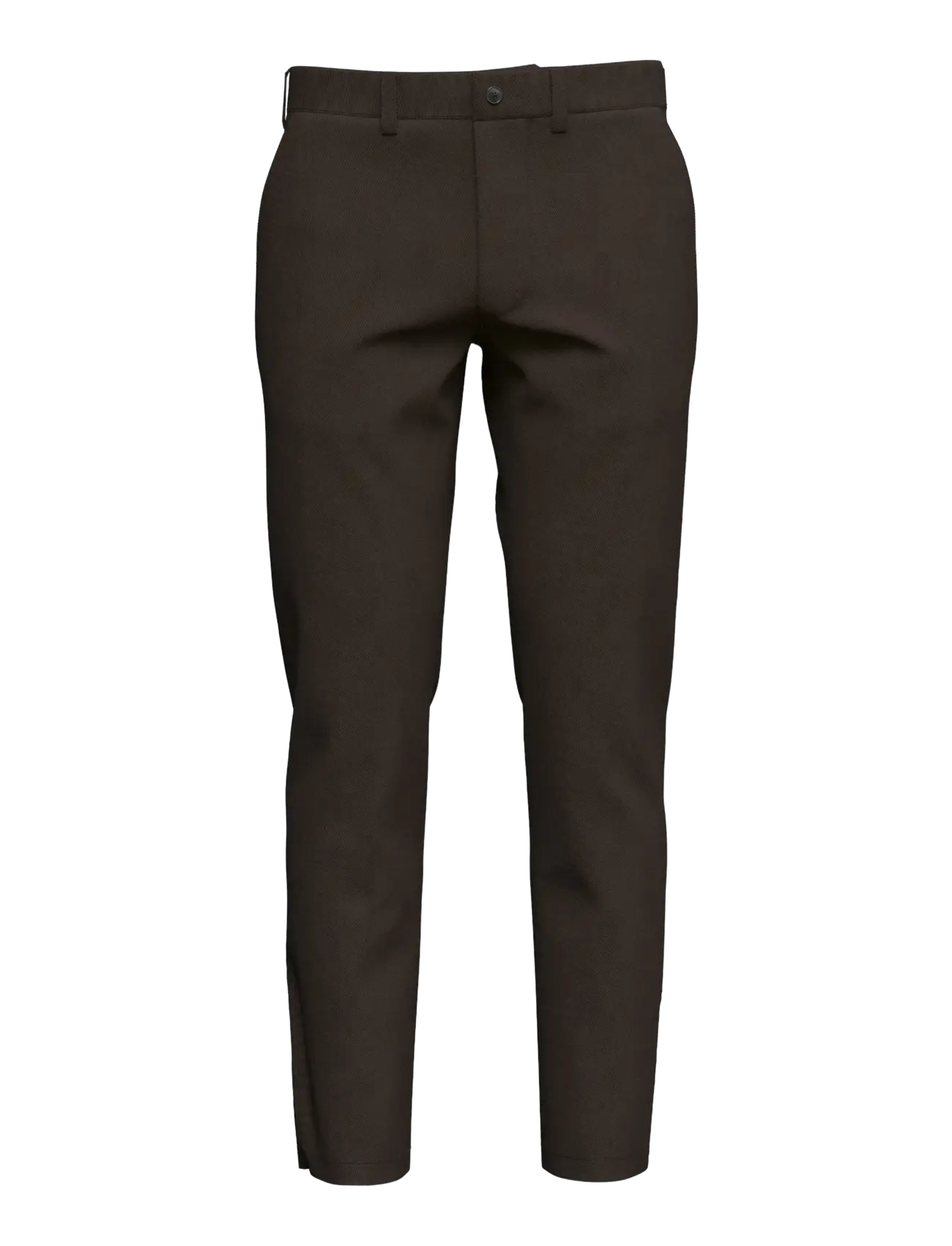 Selected SLM175-SLIM NEW MILES FLEX PANT NOOS - Chinos - CHOCOLATE TORTE / brown