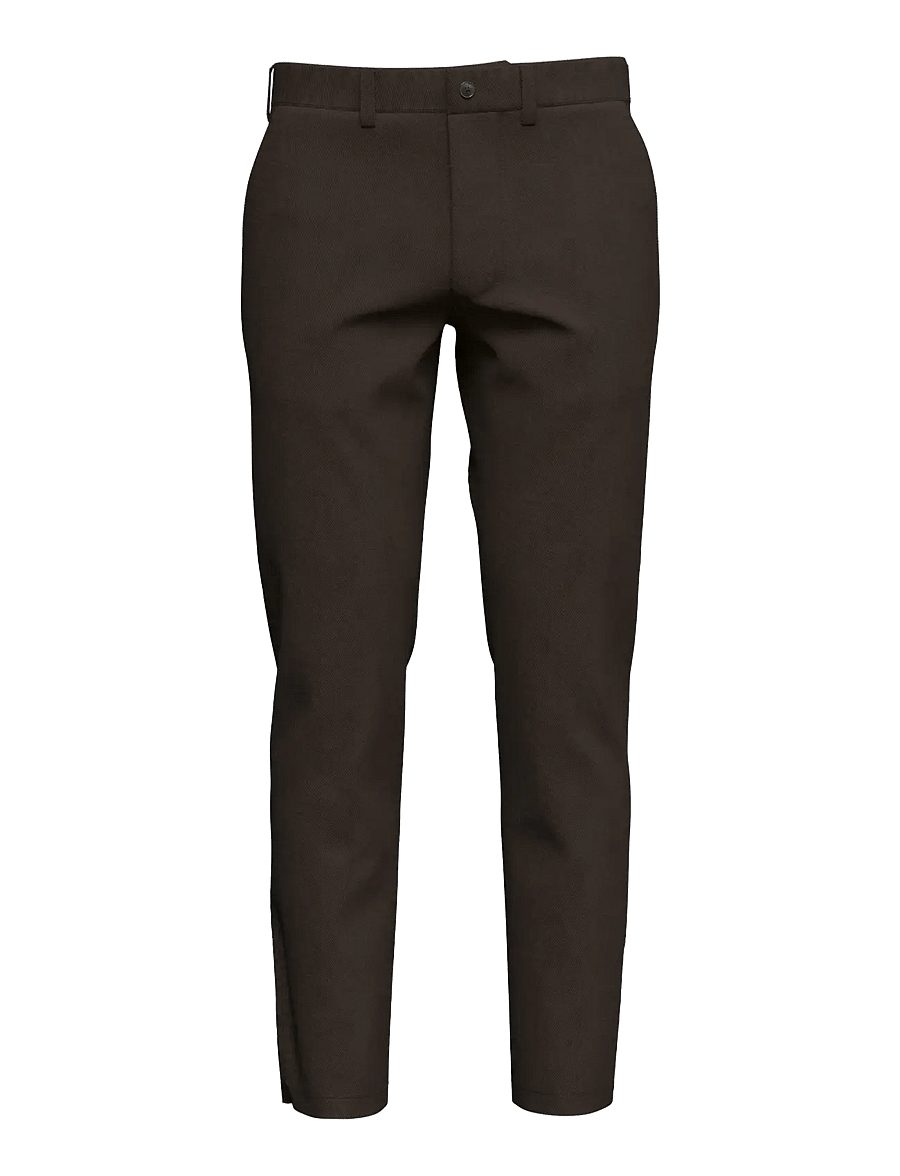 Selected - SLM175-SLIM NEW MILES FLEX PANT NOOS - chinos - chocolate torte - 1