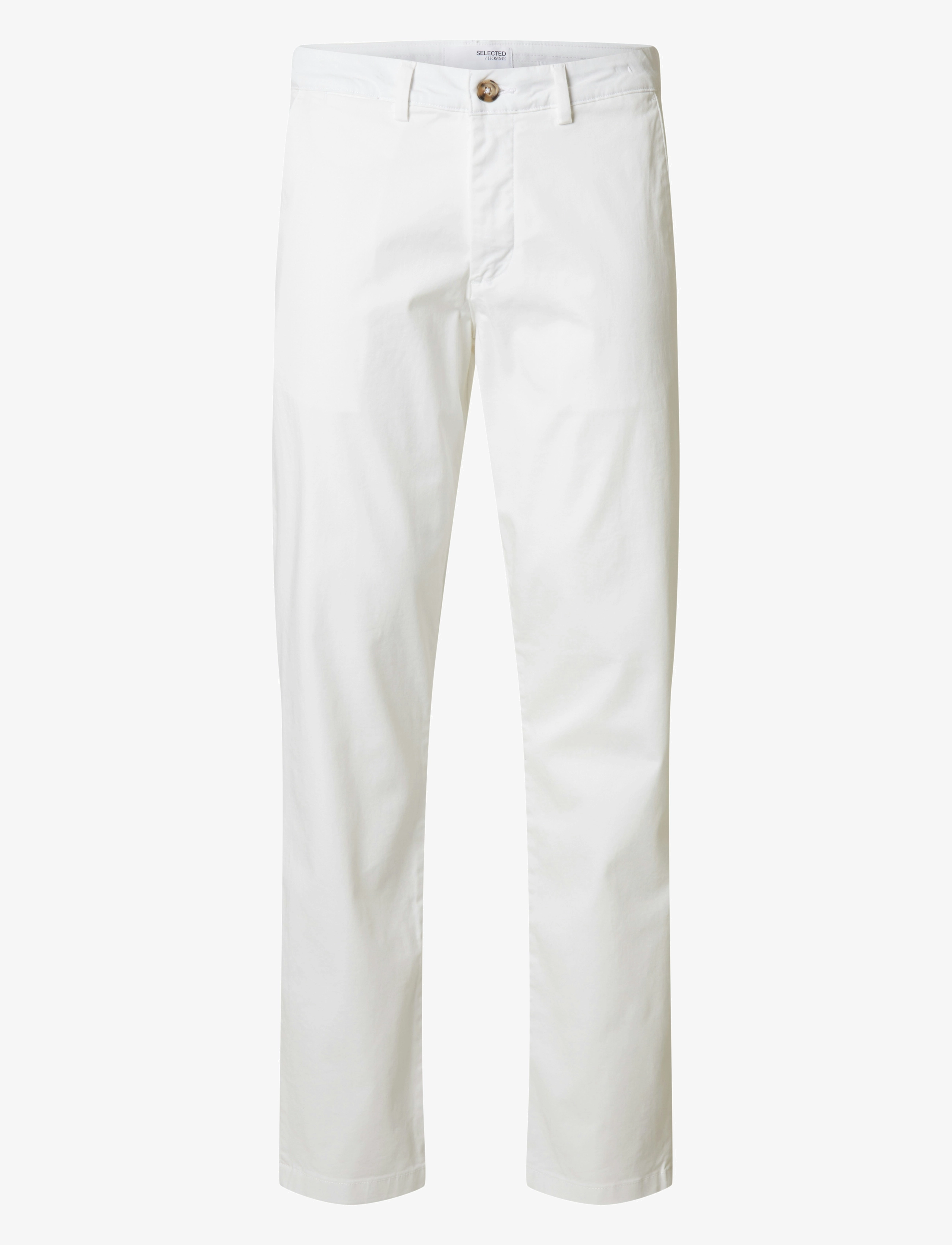 SELECTED Slm175-Slim New Miles Flex Hose Noos Weiß - 32x34 - Herren