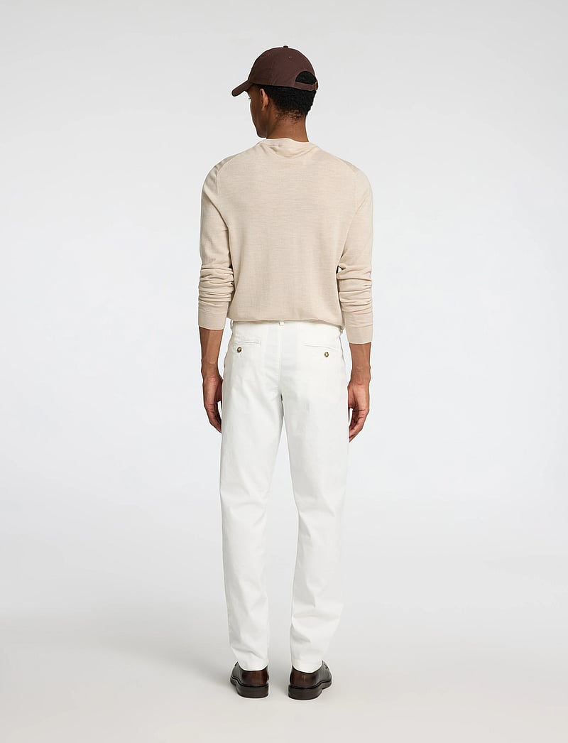 Selected - SLM175-SLIM NEW MILES FLEX PANT NOOS - chinos - cloud dancer - 2