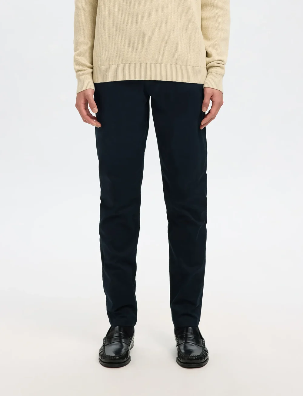 Selected - SLH175-SLIM NEW MILES FLEX PANT NOOS - chinos - dark sapphire - 0