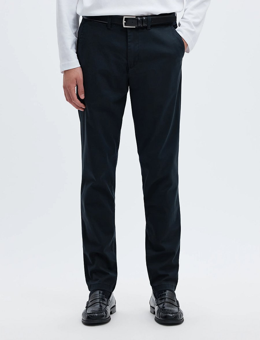 Selected - SLM175-SLIM NEW MILES FLEX PANT NOOS - chino-püksid - dark sapphire - 0