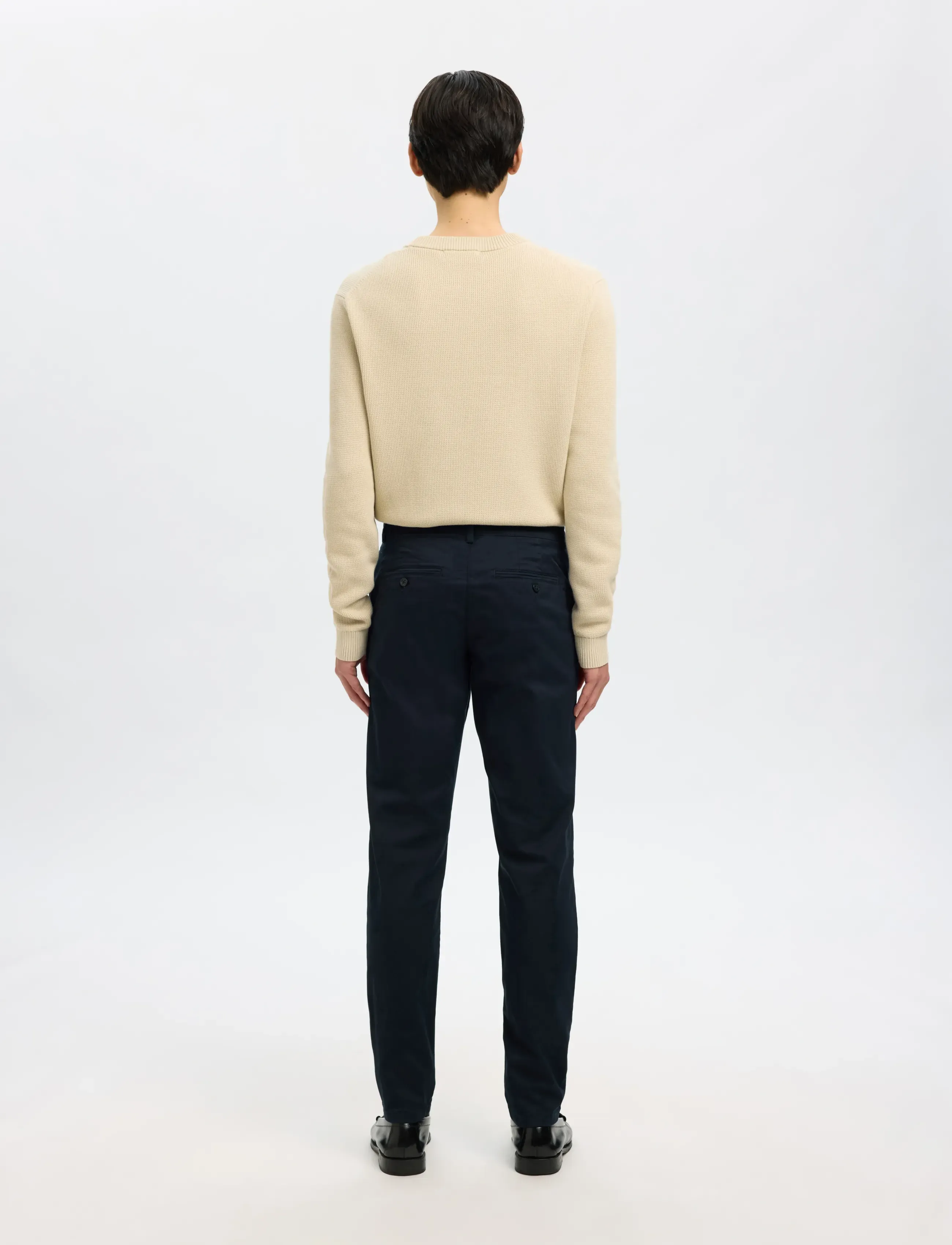 Selected - SLM175-SLIM NEW MILES FLEX PANT NOOS - chinos - dark sapphire - 2