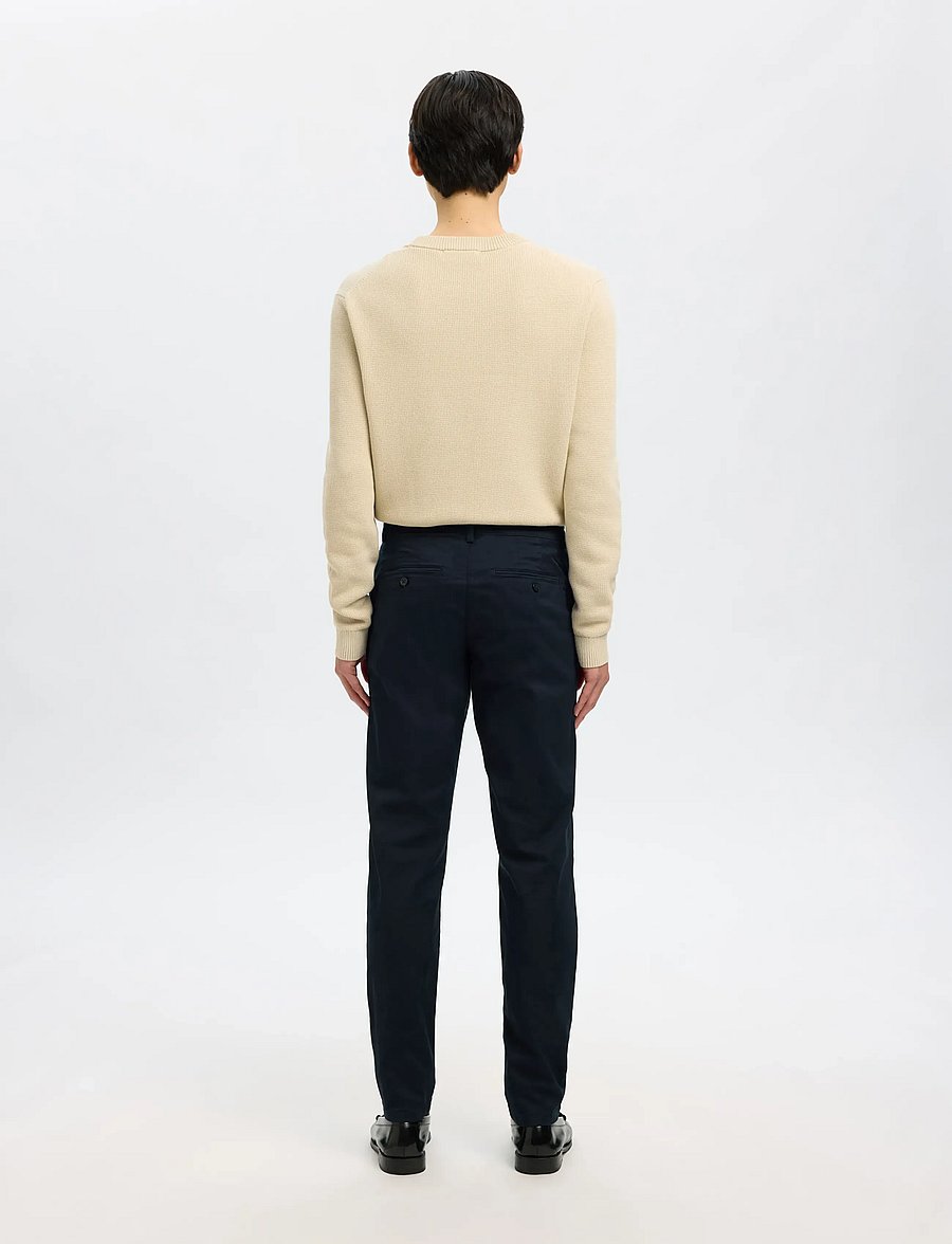 Selected - SLM175-SLIM NEW MILES FLEX PANT NOOS - chinos - dark sapphire - 2