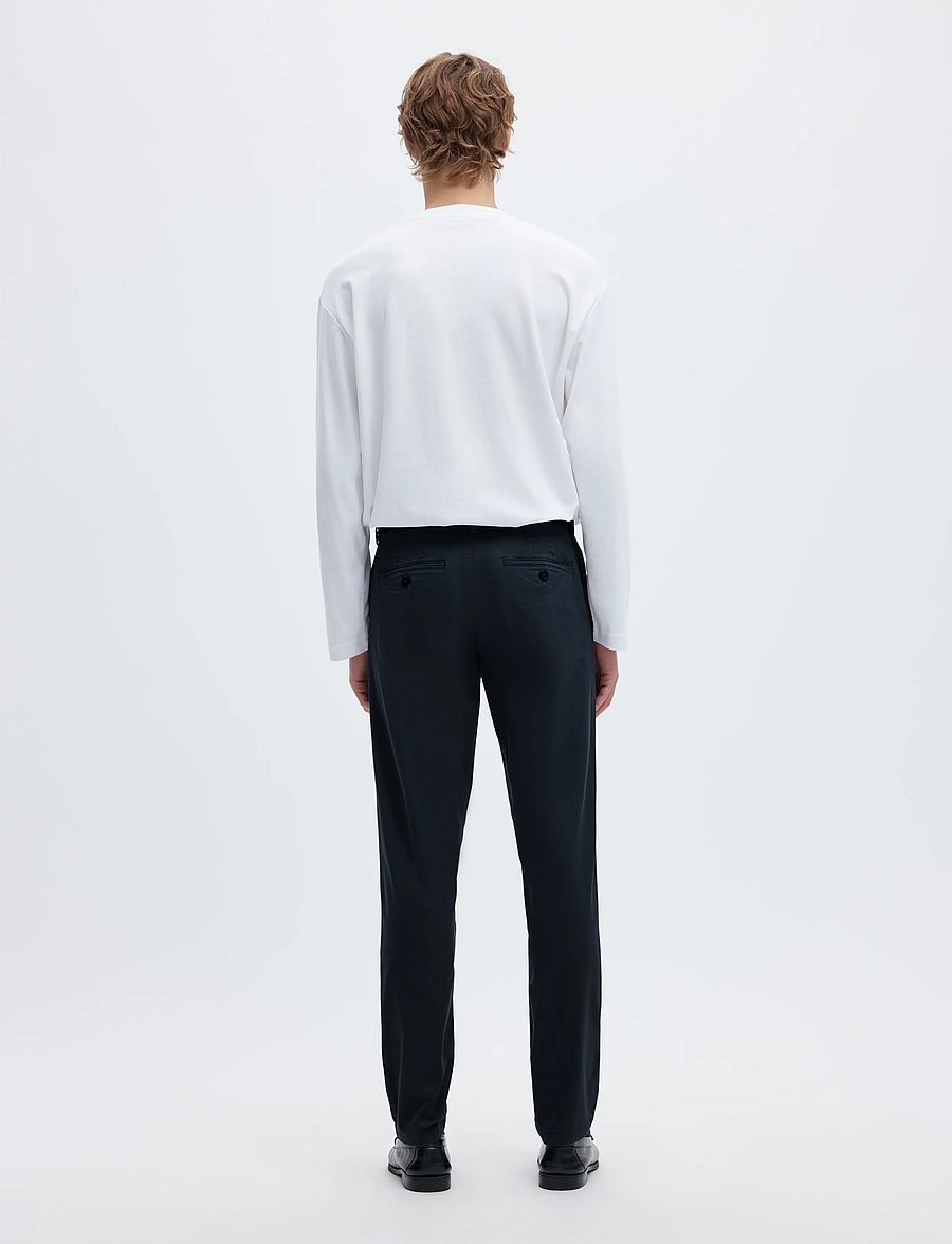 Selected - SLM175-SLIM NEW MILES FLEX PANT NOOS - chino-püksid - dark sapphire - 2