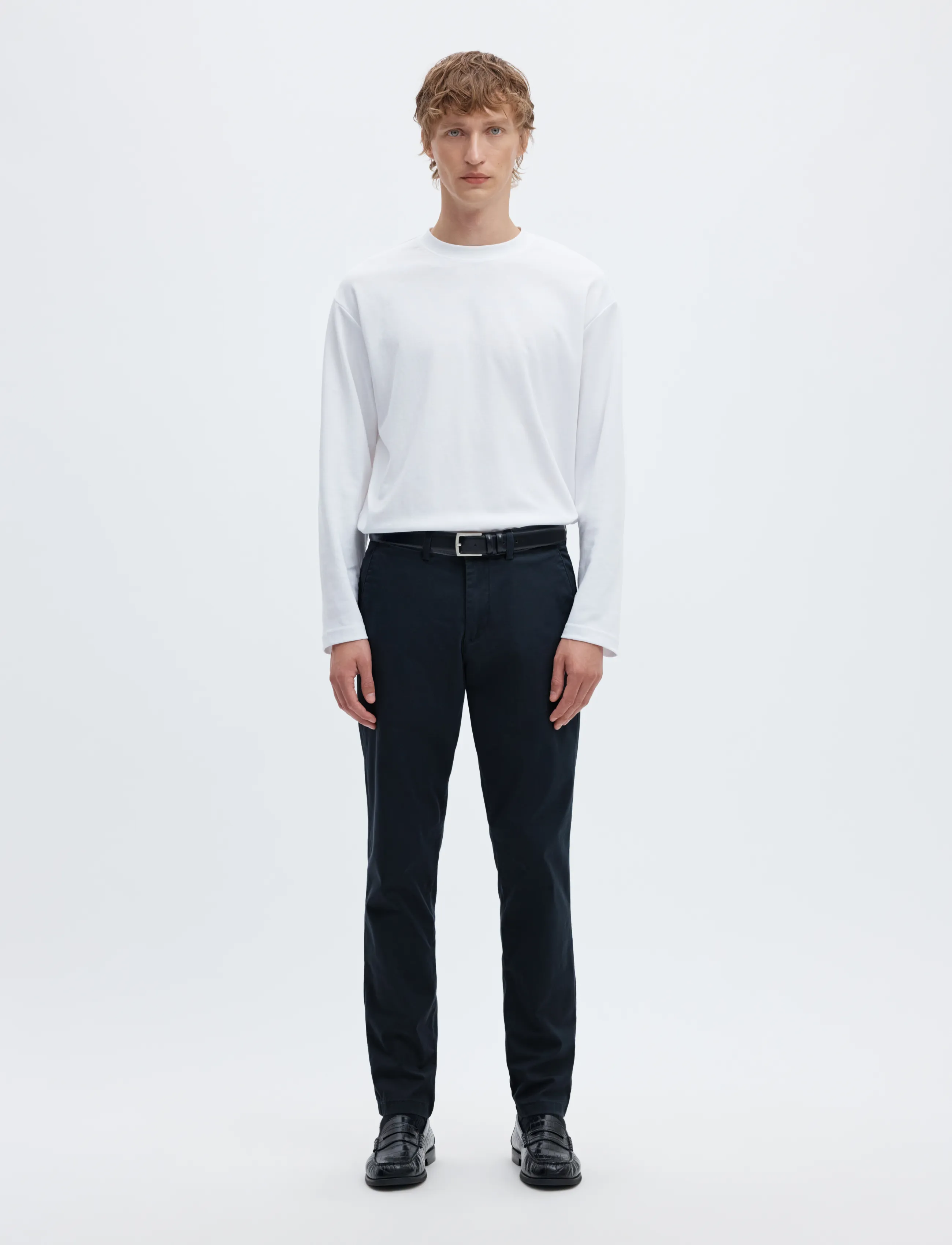Selected - SLM175-SLIM NEW MILES FLEX PANT NOOS - chino-püksid - dark sapphire - 3