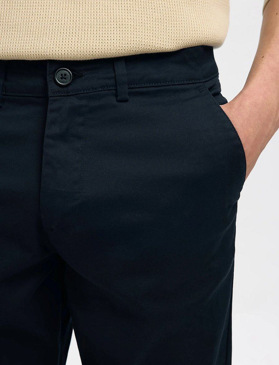 Selected - SLM175-SLIM NEW MILES FLEX PANT NOOS - chinos - dark sapphire - 4