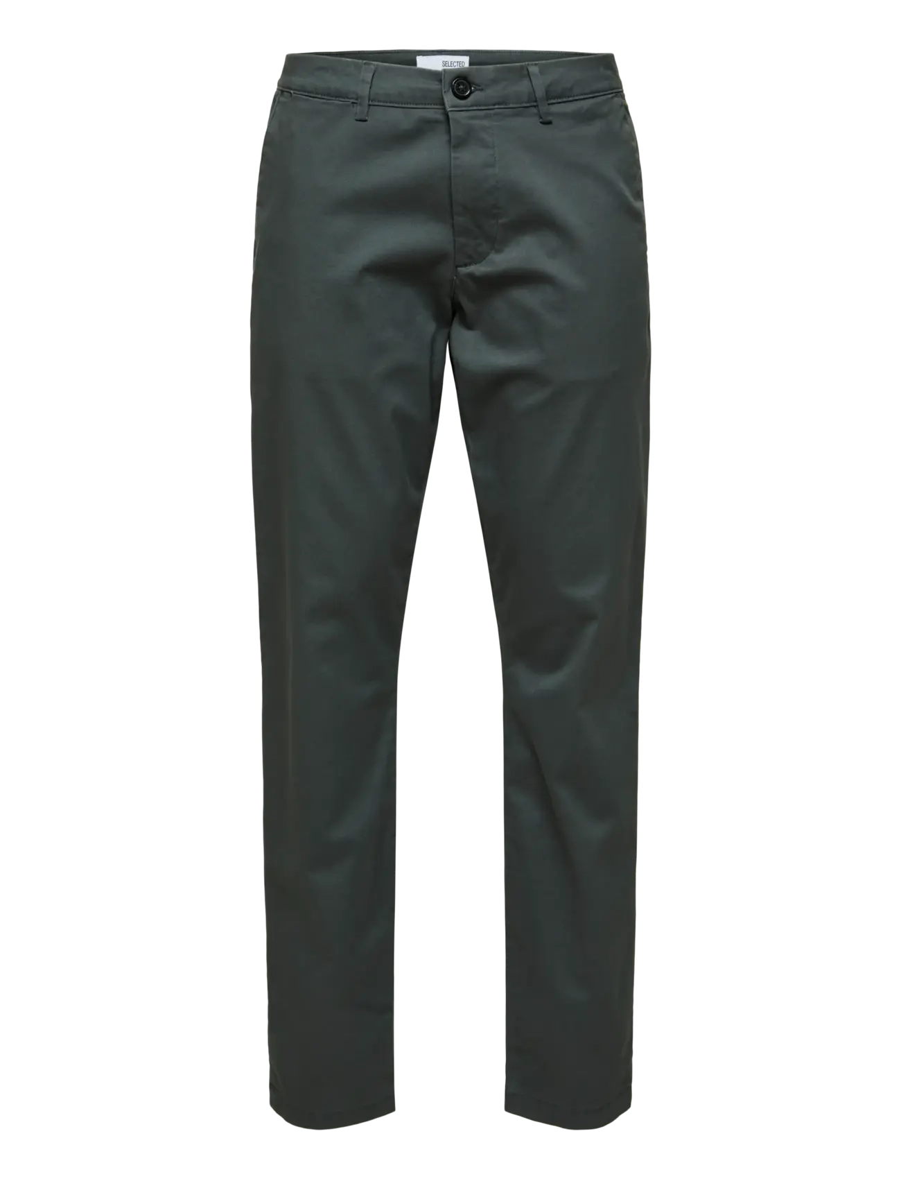 Selected SLM175-SLIM NEW MILES FLEX PANT NOOS - Püksid - DARK SHADOW / khaki/green
