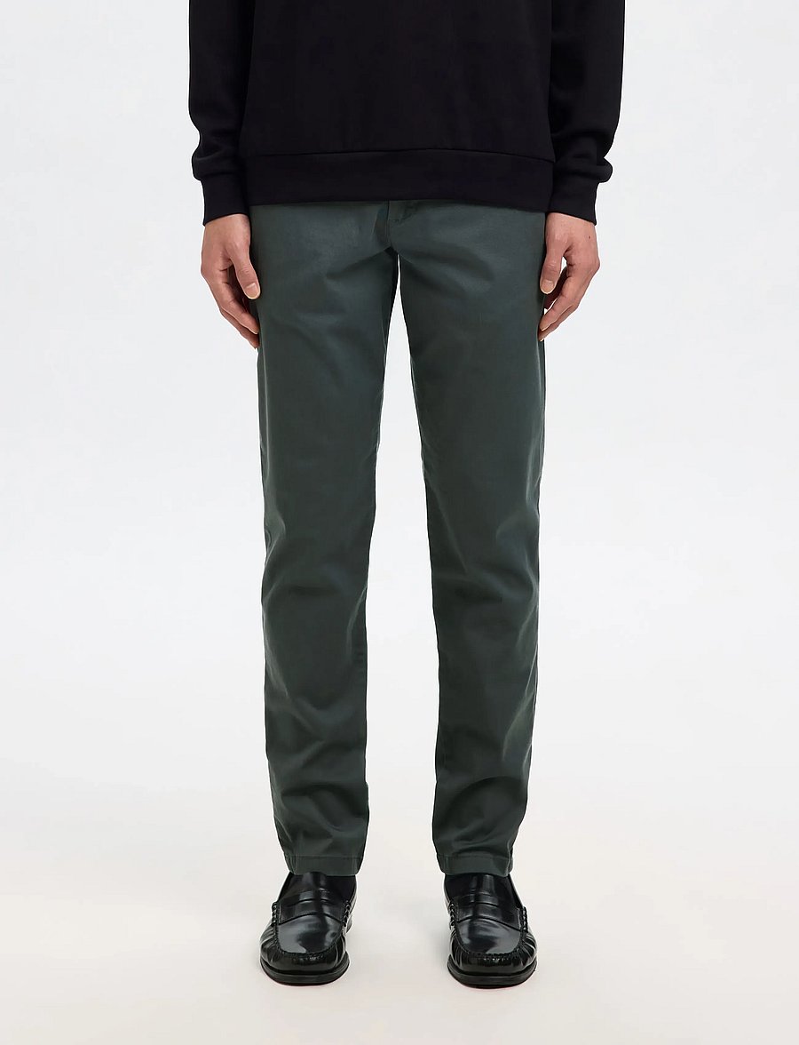 Selected - SLM175-SLIM NEW MILES FLEX PANT NOOS - chinos - dark shadow - 0