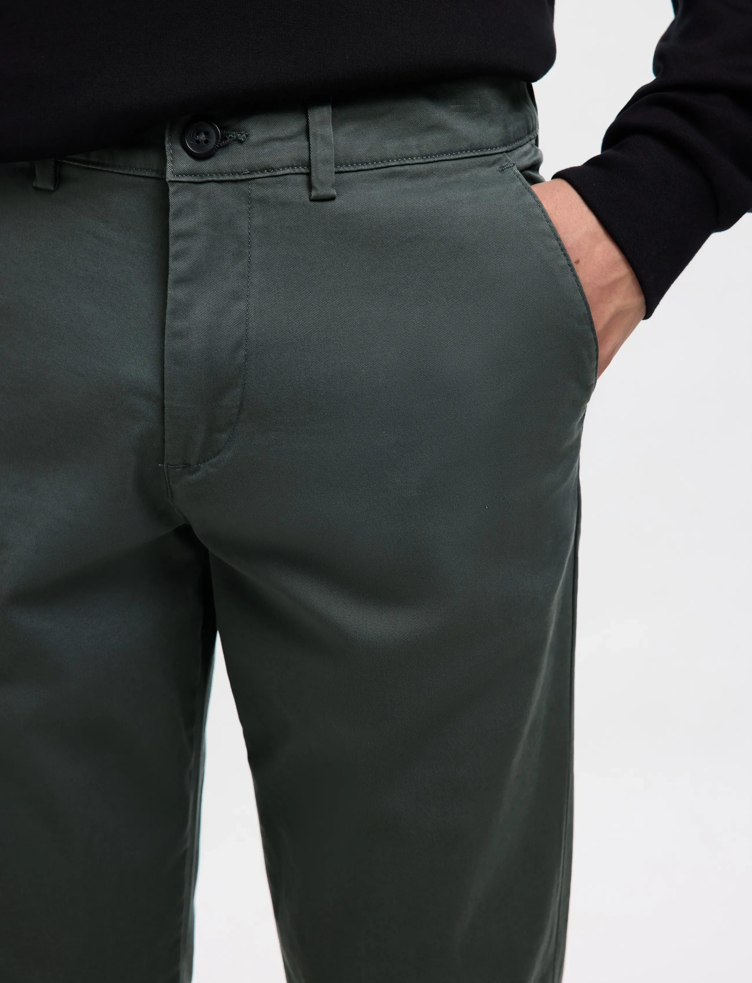 Selected - SLM175-SLIM NEW MILES FLEX PANT NOOS - chinos - dark shadow - 4