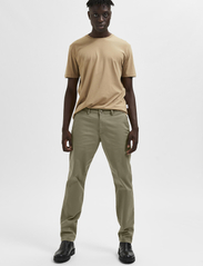 Selected Homme - SLH175-SLIM NEW MILES FLEX PANT NOOS - chinos - ermine - 3
