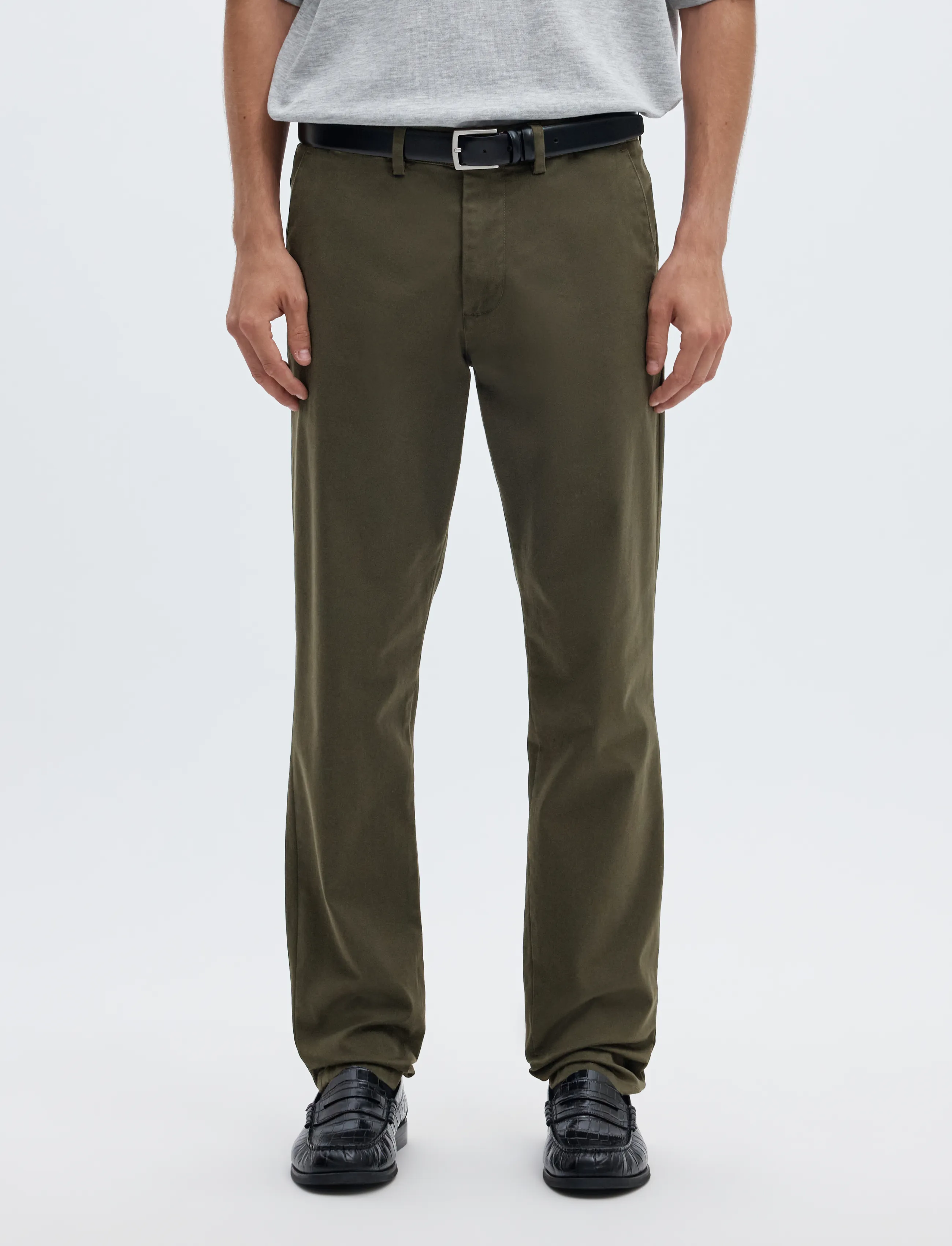 Selected SLM175-SLIM NEW MILES FLEX PANT NOOS - Püksid - FOREST NIGHT / green