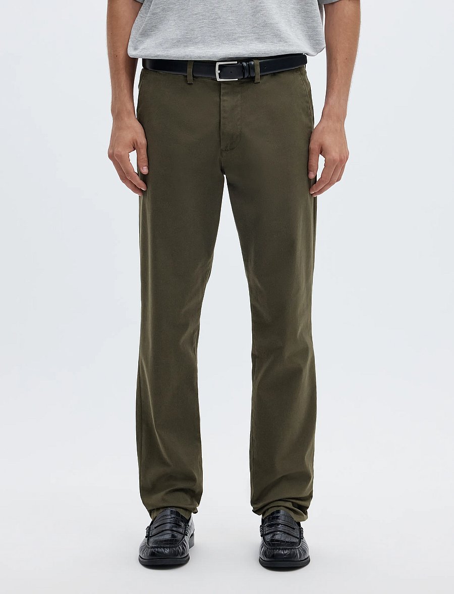 Selected - SLM175-SLIM NEW MILES FLEX PANT NOOS - chinos - forest night - 0