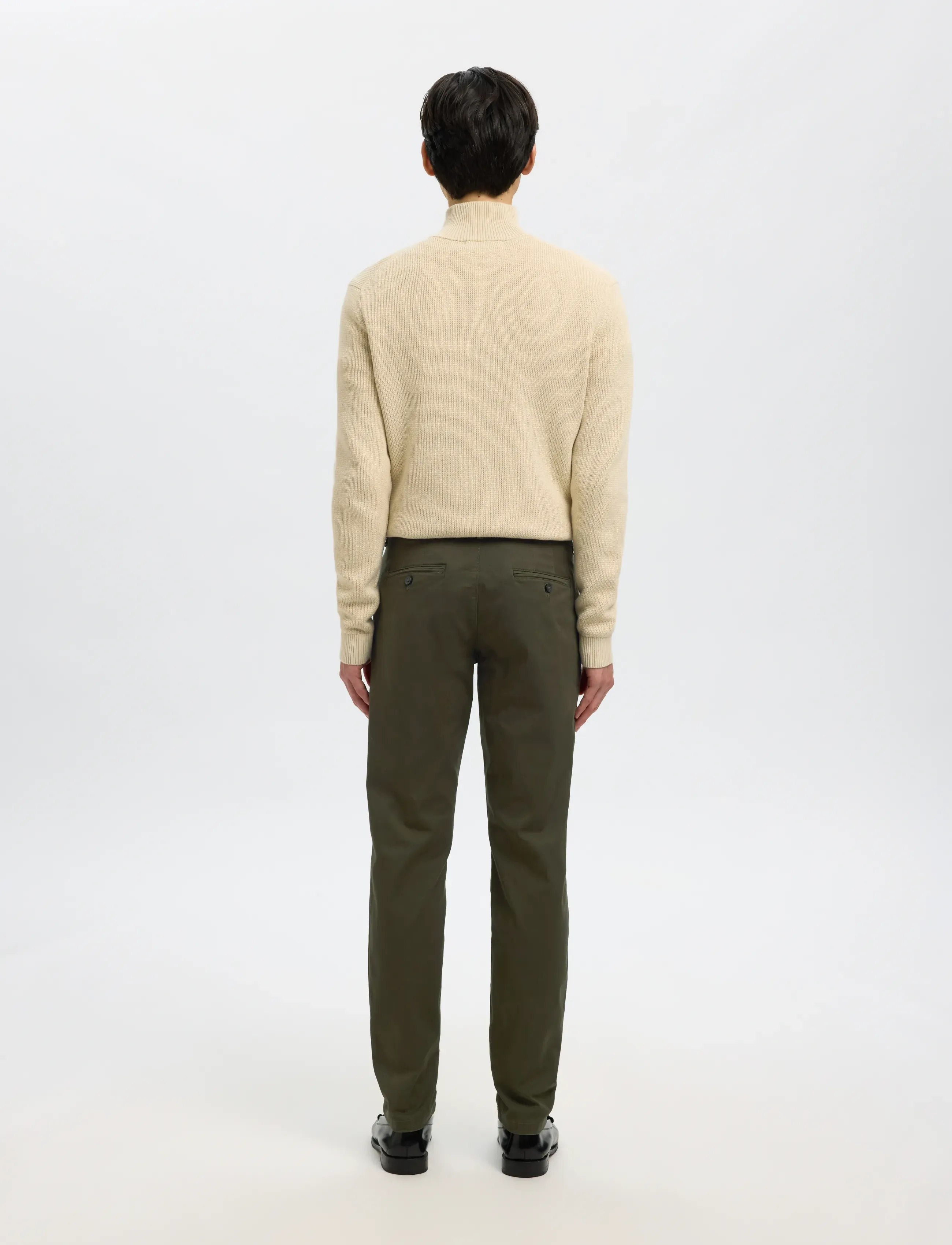 Selected - SLH175-SLIM NEW MILES FLEX PANT NOOS - chinos - forest night - 2