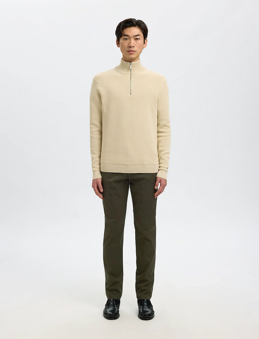 Selected - SLH175-SLIM NEW MILES FLEX PANT NOOS - chinos - forest night - 3