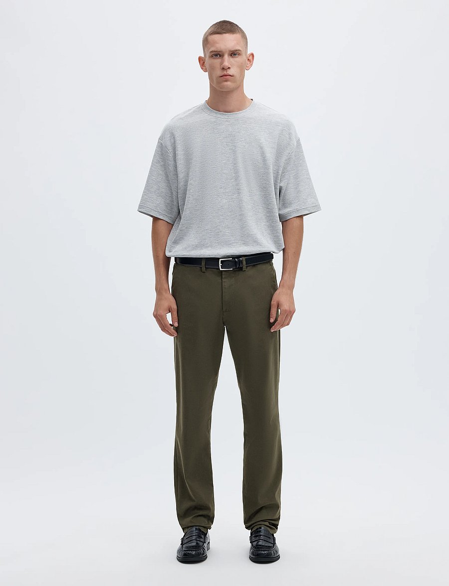 Selected - SLM175-SLIM NEW MILES FLEX PANT NOOS - chinos - forest night - 3