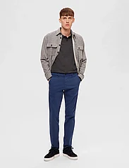 Selected Homme - SLH175-SLIM NEW MILES FLEX PANT NOOS - chinosy - insignia blue - 3