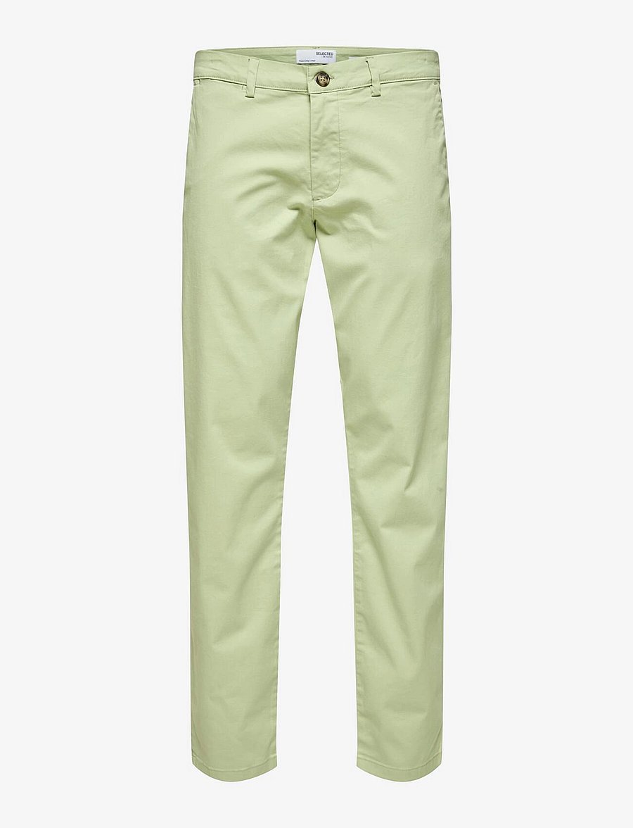 Selected - SLM175-SLIM NEW MILES FLEX PANT NOOS - chinos - lint - 1