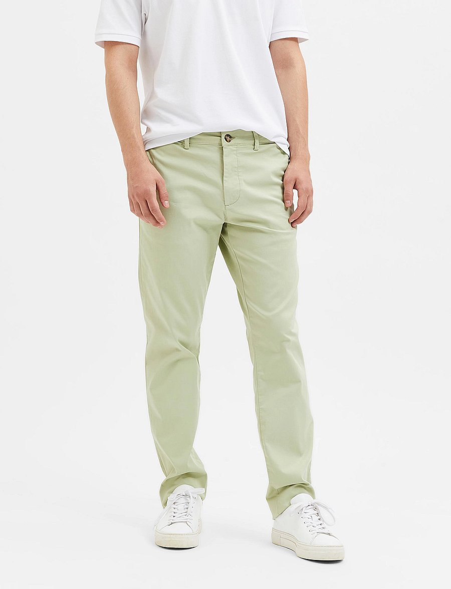 Selected - SLM175-SLIM NEW MILES FLEX PANT NOOS - chinos - lint - 0