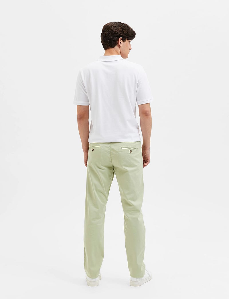 Selected - SLH175-SLIM NEW MILES FLEX PANT NOOS - chinos - lint - 2