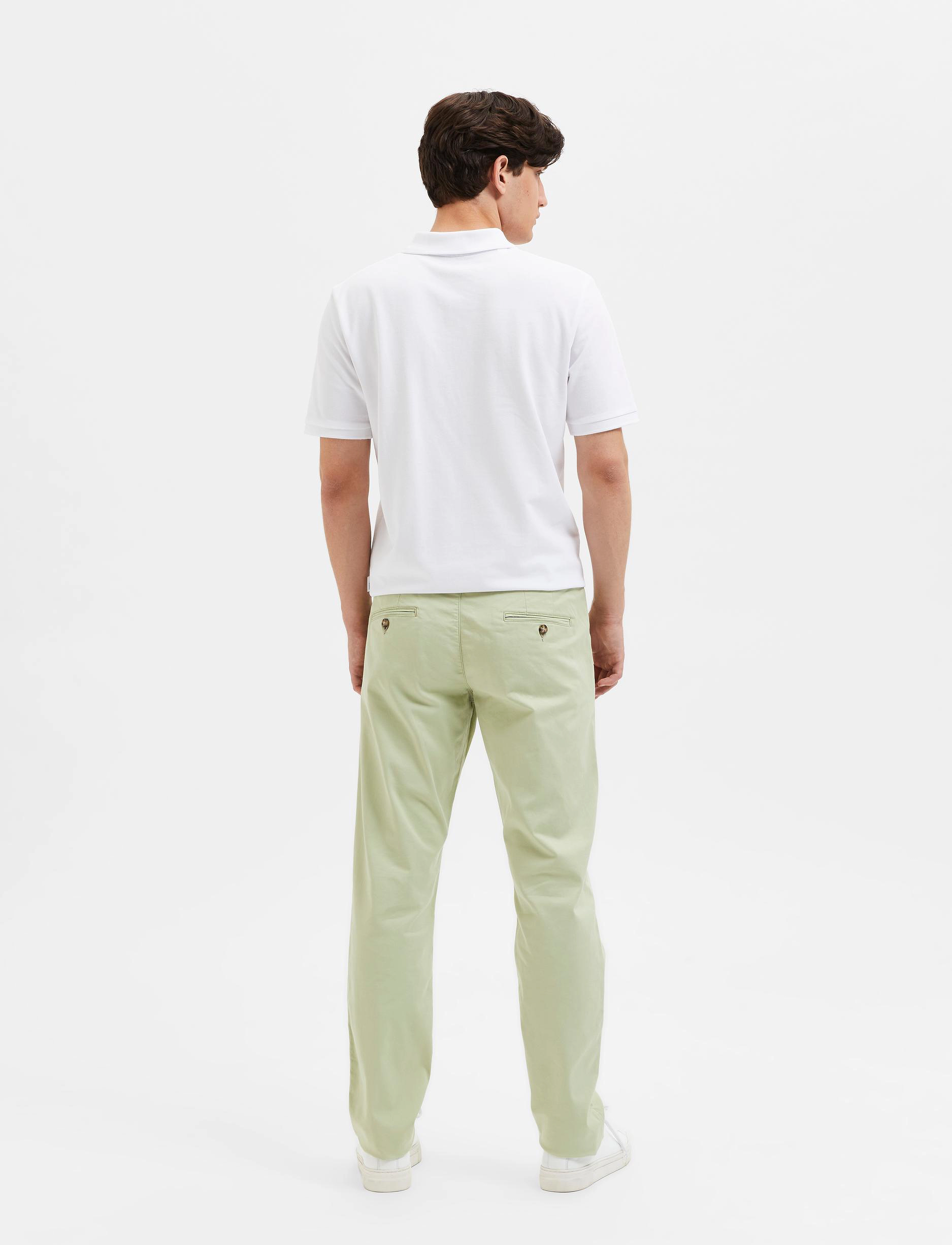 Selected - SLM175-SLIM NEW MILES FLEX PANT NOOS - chinos - lint - 2