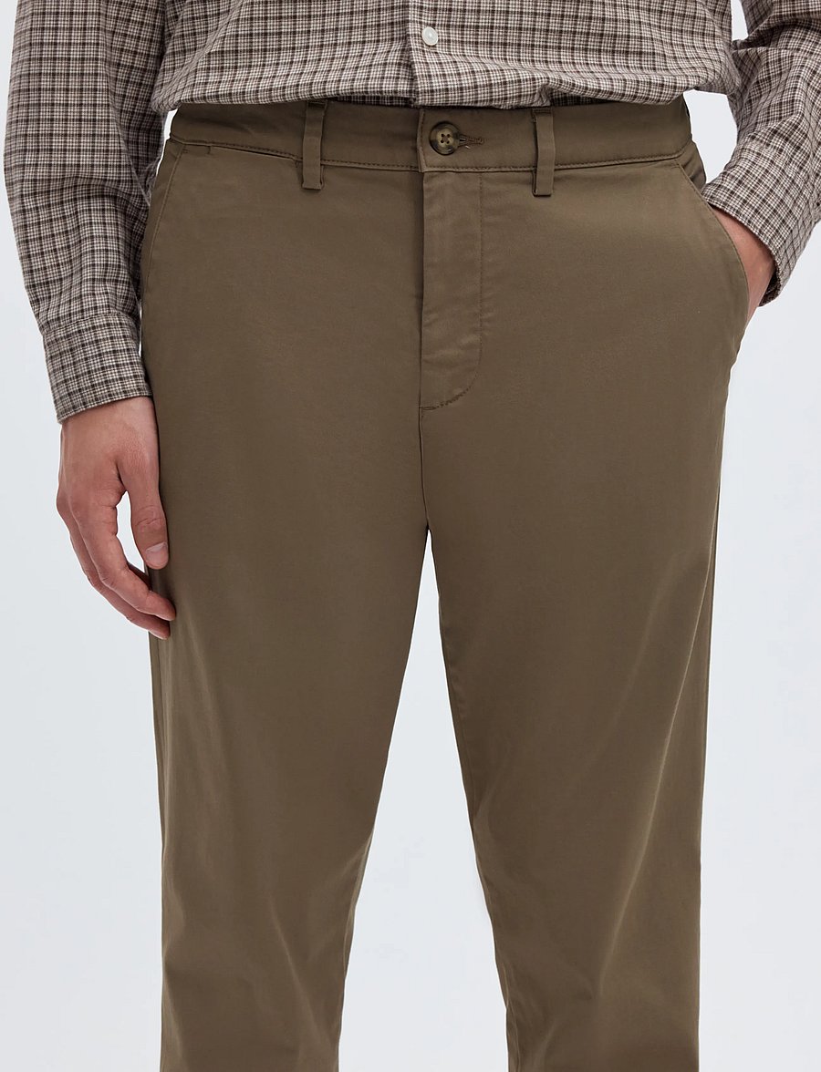 Selected - SLM175-SLIM NEW MILES FLEX PANT NOOS - chino-püksid - morel - 4