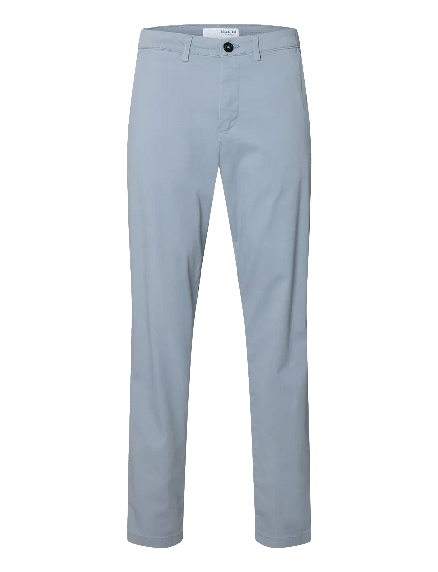 Selected - SLM175-SLIM NEW MILES FLEX PANT NOOS - chinos - tradewinds - 1
