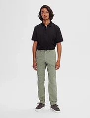 Selected Homme - SLH175-SLIM NEW MILES FLEX PANT NOOS - chinosy - vetiver - 6