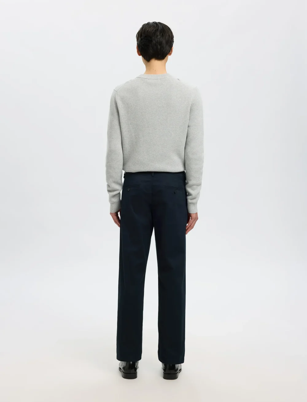 Selected - SLH196-STRAIGHT NEW MILES FLEX PANT - chinos - dark sapphire - 3